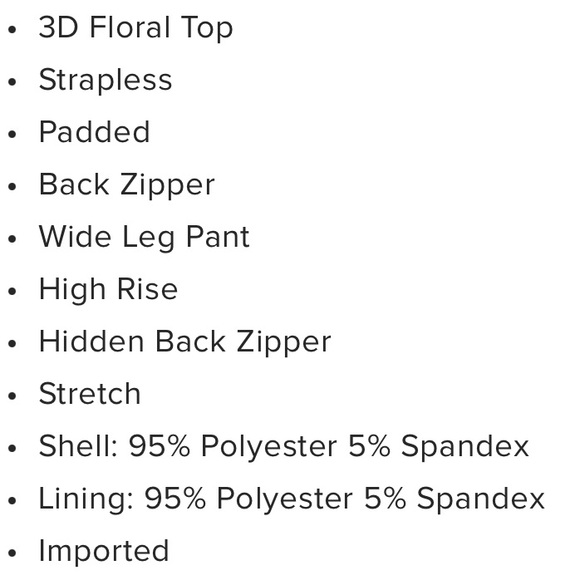 Rose 🌹 Pant Set - Picture 3 of 3